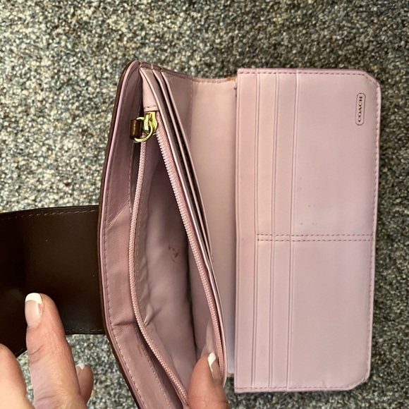 Coach Brown and Tan Wallet - Picture 5 of 5